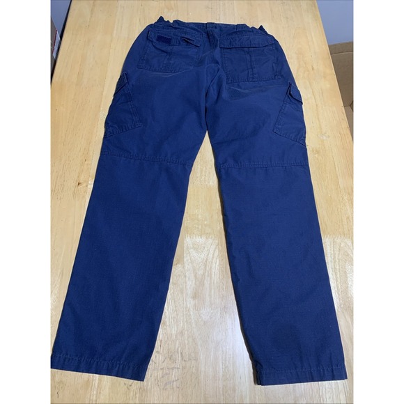 CQR Tactical Cargo Pants Mens‎ 34x34  Ripstop Fabric Blue - Picture 2 of 7